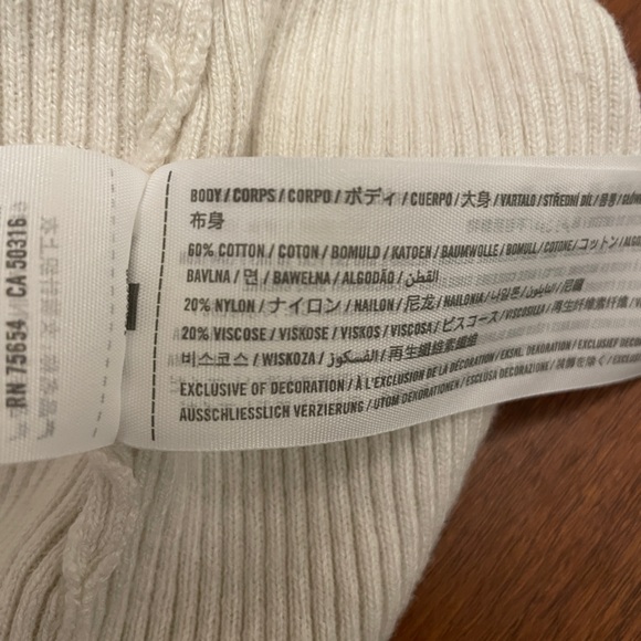 Abercrombie and Fitch Tie-Strap Crop Tank - Picture 6 of 6